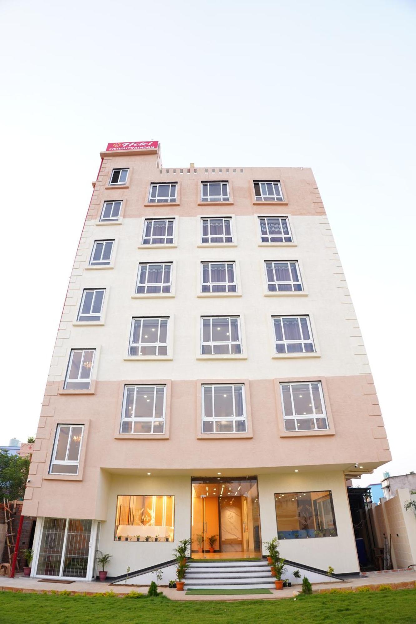 The Marutinandan Grand Hotell Deoghar Eksteriør bilde