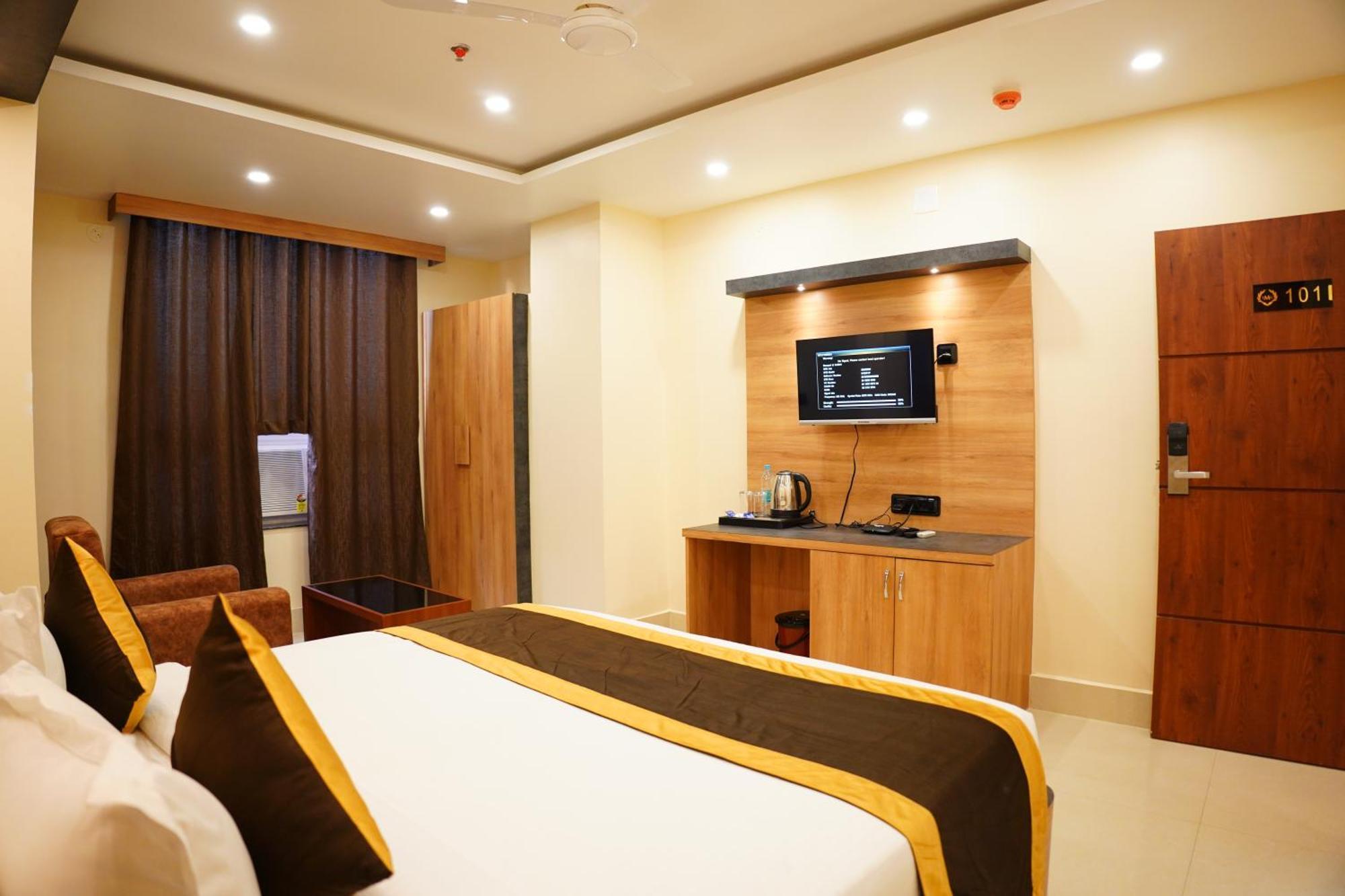 The Marutinandan Grand Hotell Deoghar Eksteriør bilde