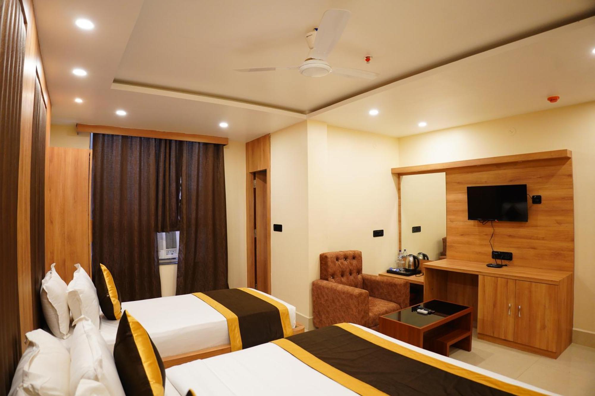 The Marutinandan Grand Hotell Deoghar Eksteriør bilde